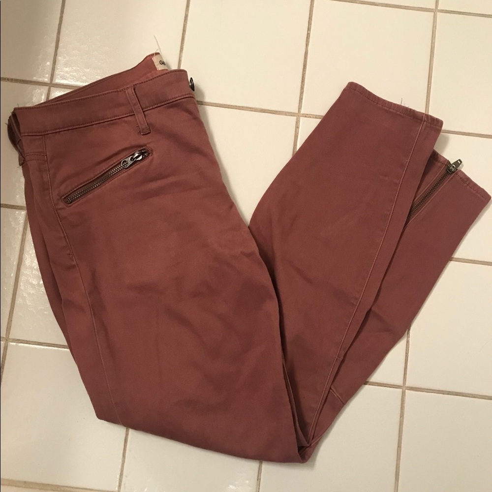 Gap Khaki Zip Pant